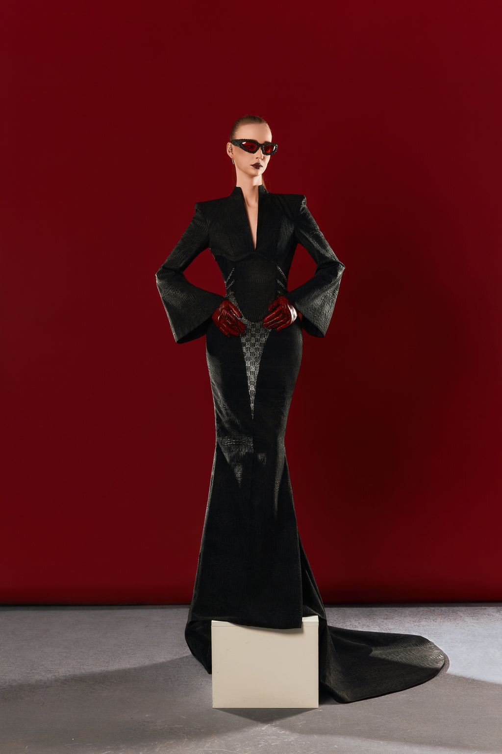 Croc Rebirth - Goddess Evening Gown