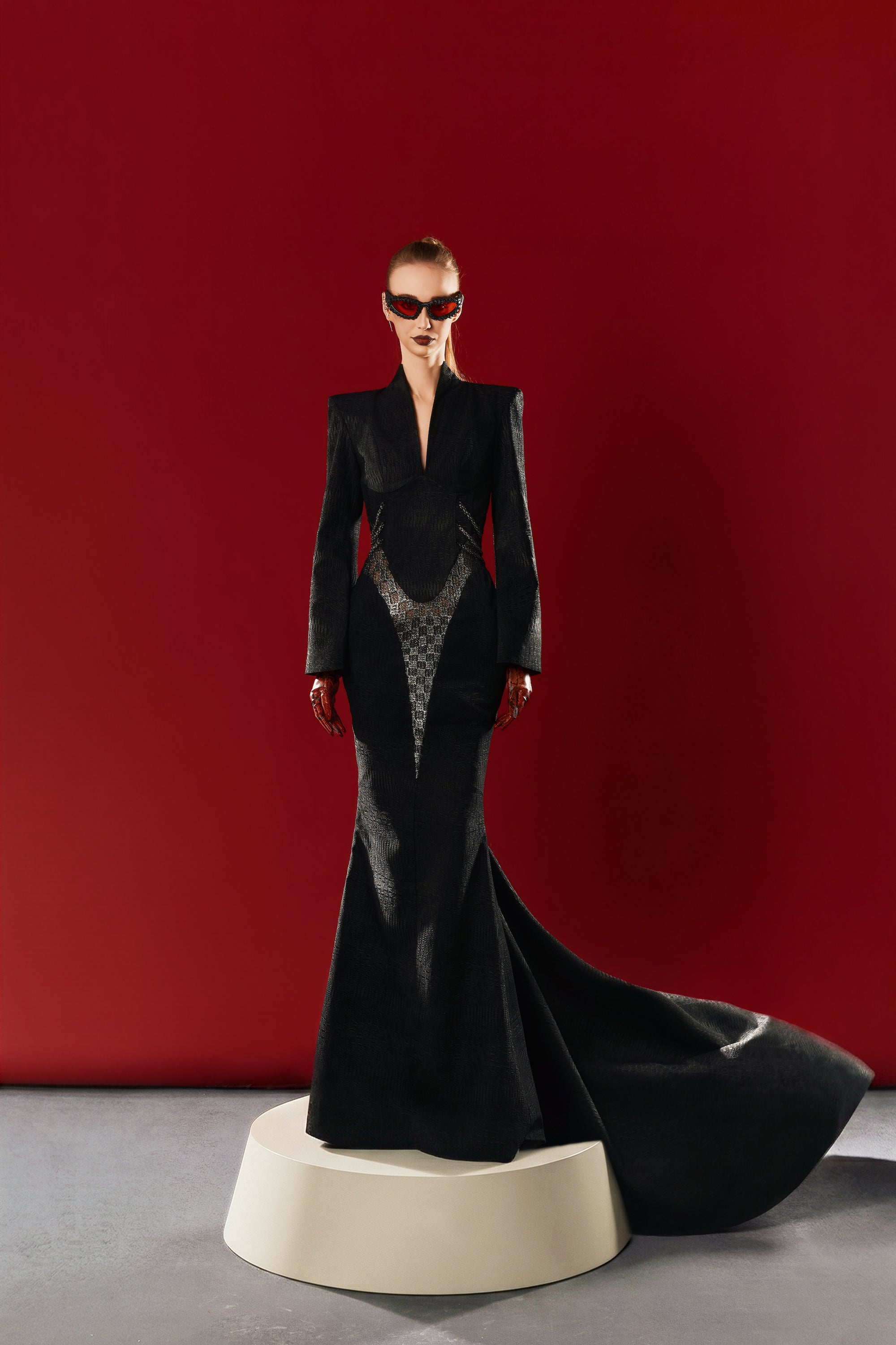 Croc Rebirth - Goddess Evening Gown