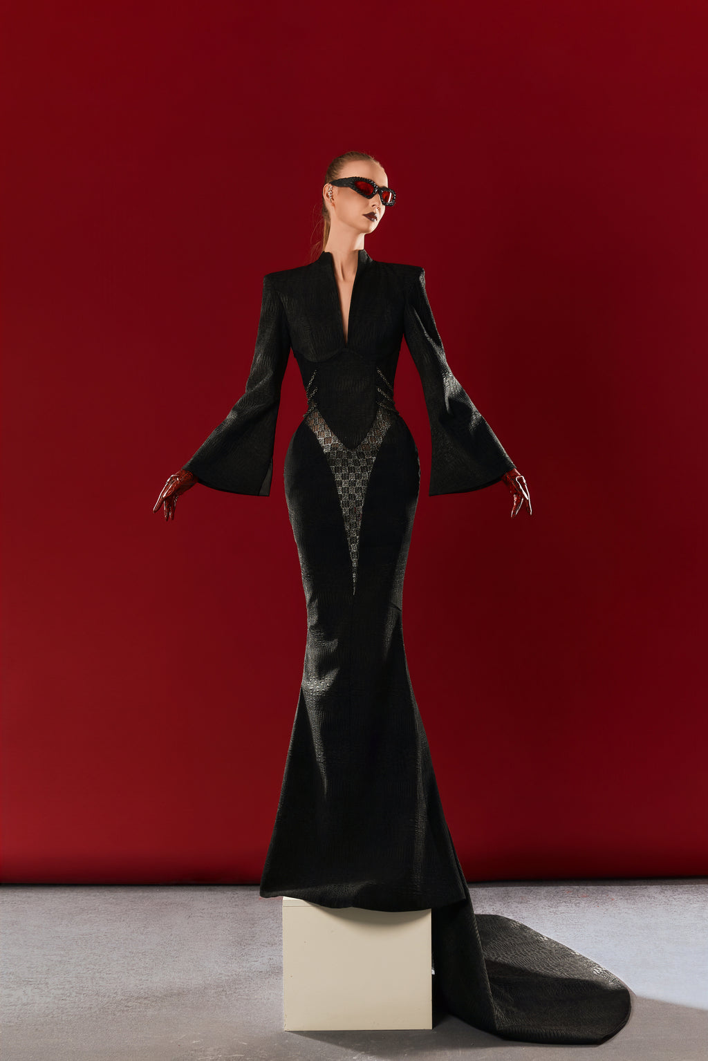 Croc Rebirth - Goddess Evening Gown