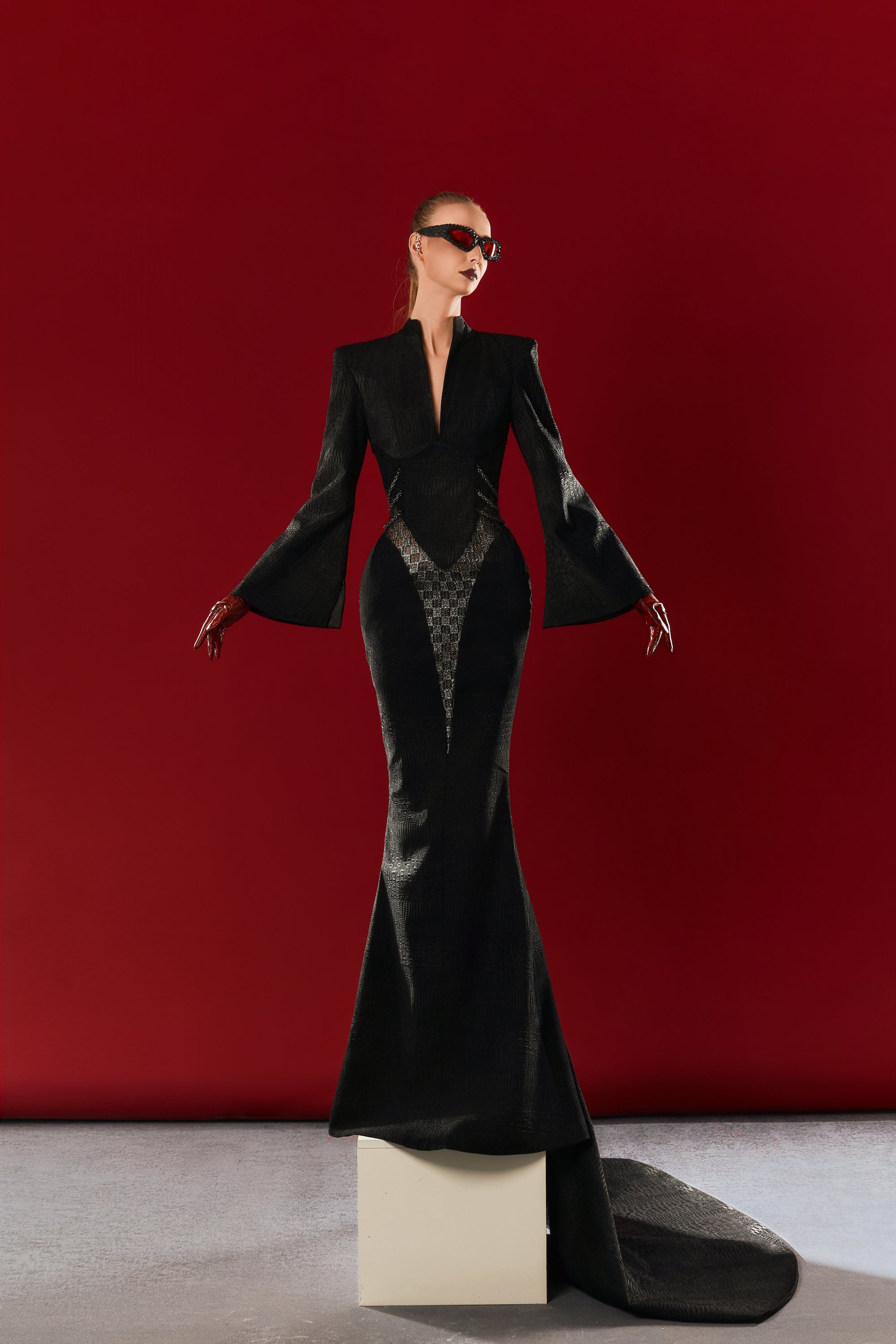 Croc Rebirth - Goddess Evening Gown