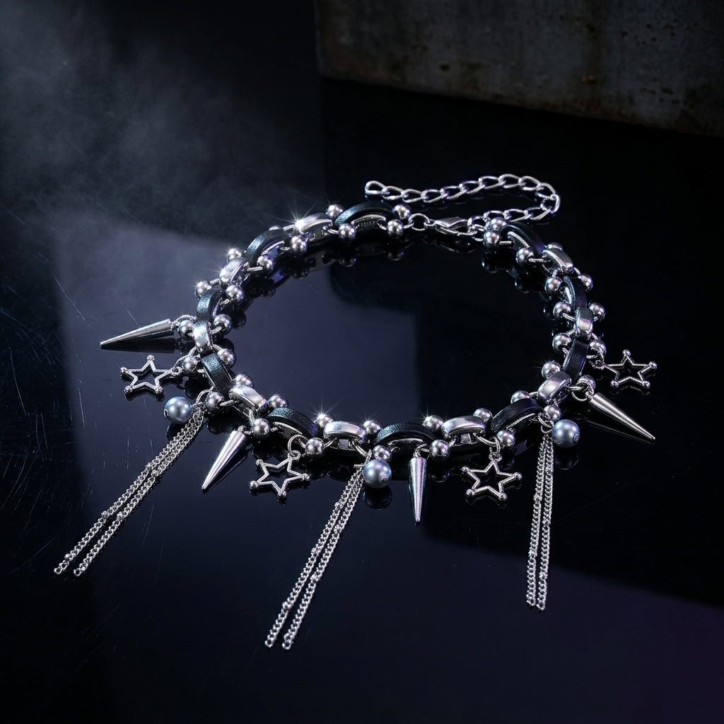 NEBULA SPIKE NECKLACE